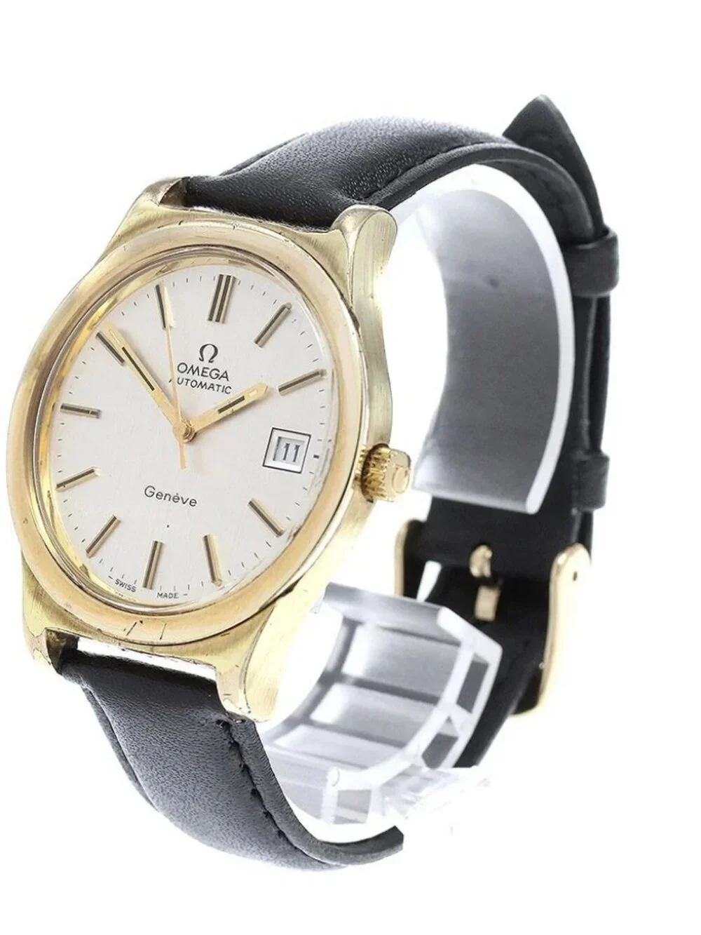 OMEGA Geneve 166.0168 Date Cal.1012 Silver Dial Automatic Men's Watch_958011